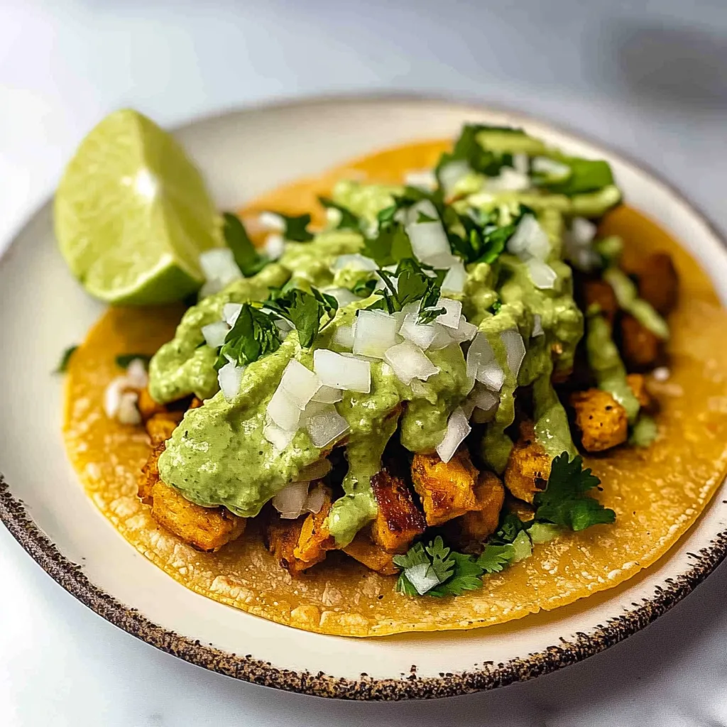 Mouthwatering Green Goddess Tacos