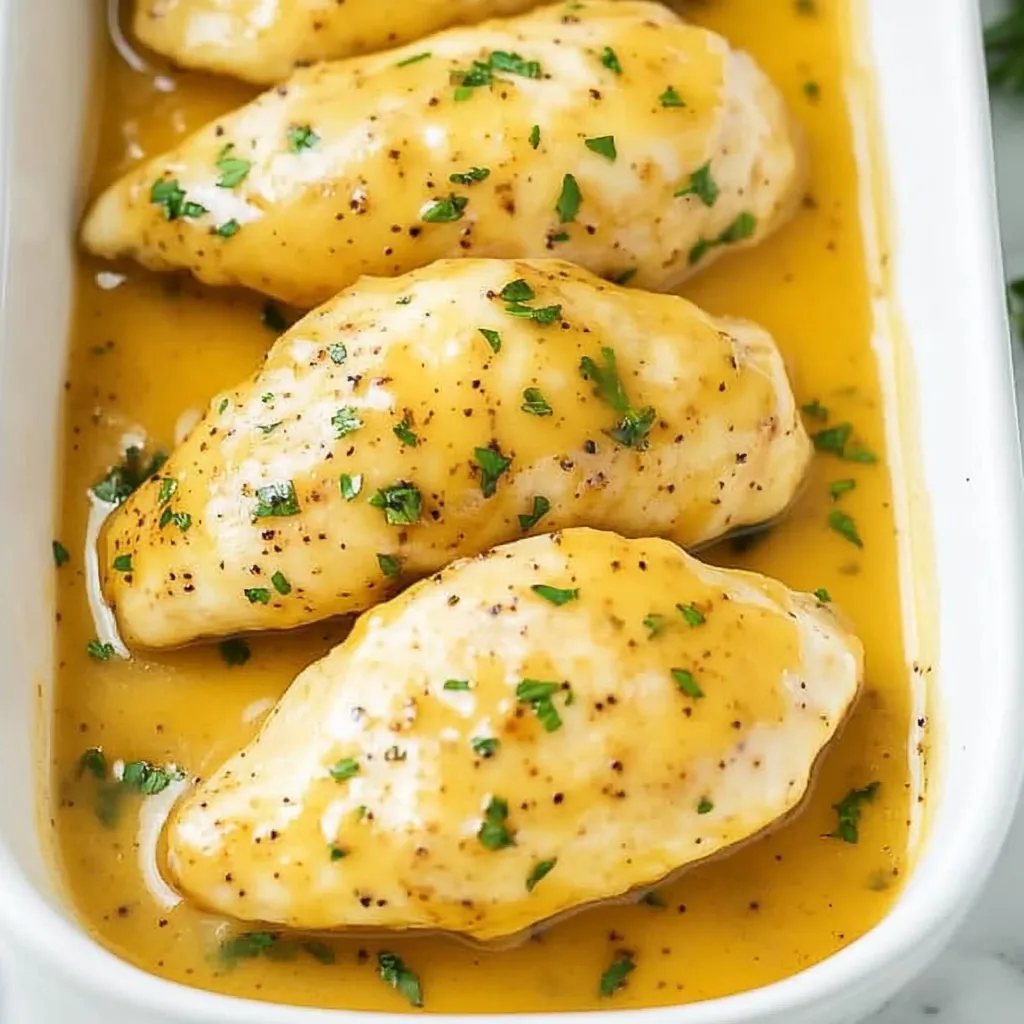 Juicy Honey Mustard Chicken Dish
