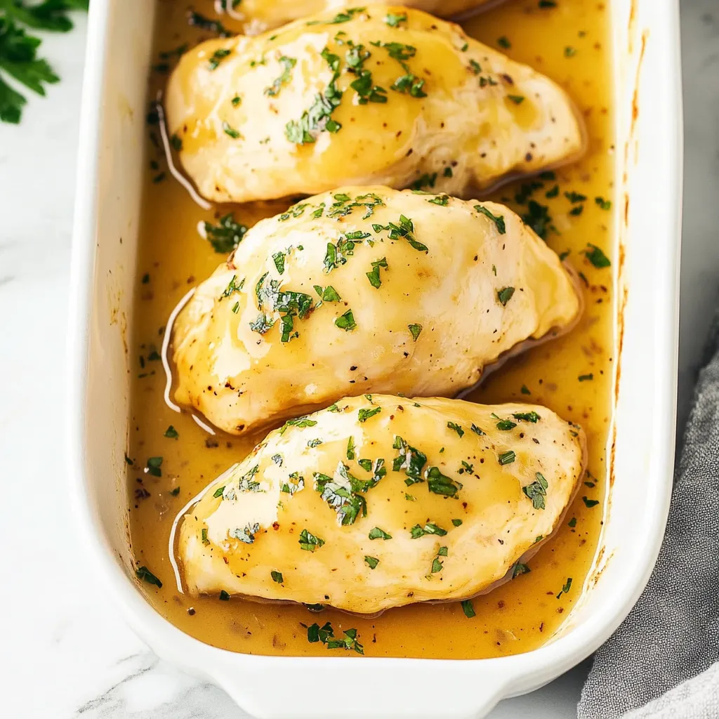 Delicious Simple Baked Honey Mustard Chicken Dish